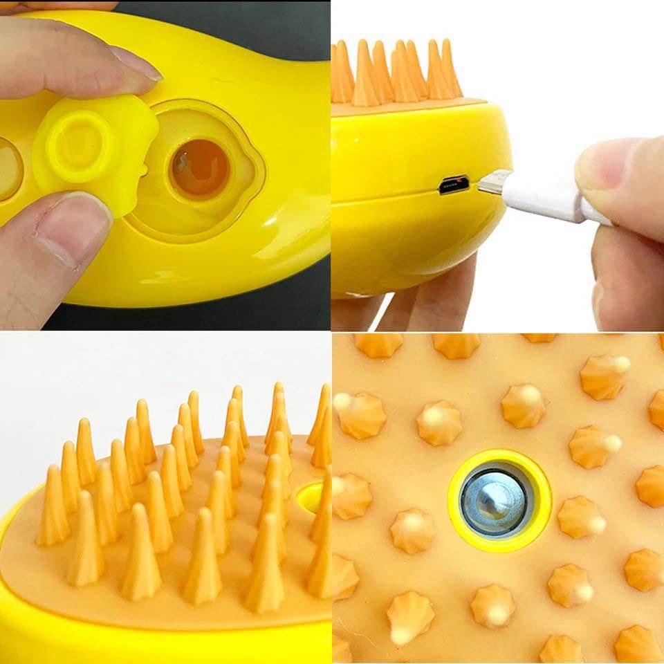 CEPILLO DE VAPOR PARA MASCOTAS