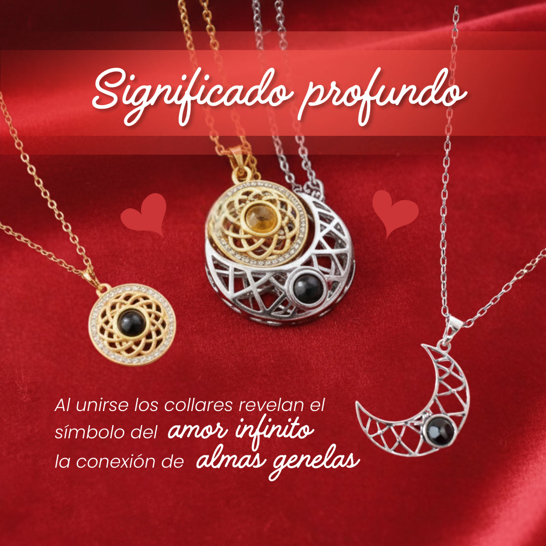 Collar Sol y Luna para parejas