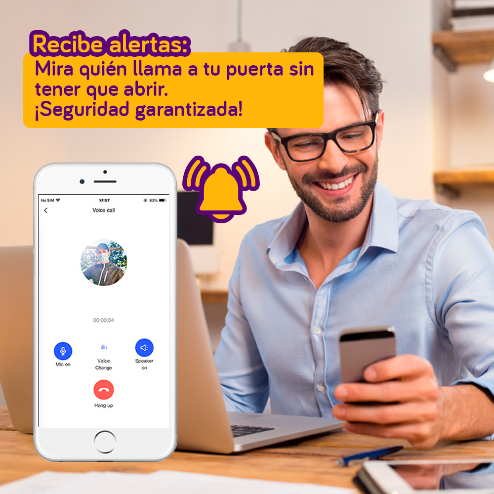 Timbre con cámara Inteligente