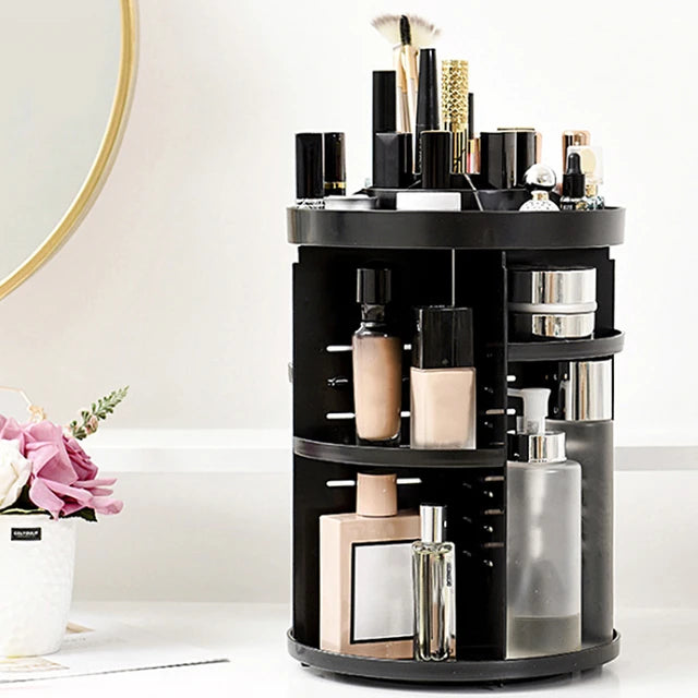 Organizador De Maquillaje Cosméticos Giratorio 360°