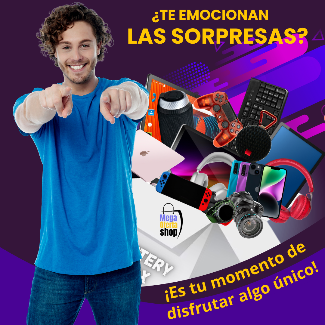 Caja Misteriosa/ Tecnología ULTIMOS 7 IPHONE TE ESPERAN