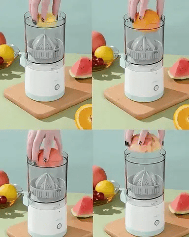 Exprimidor de frutas portátil y recargable