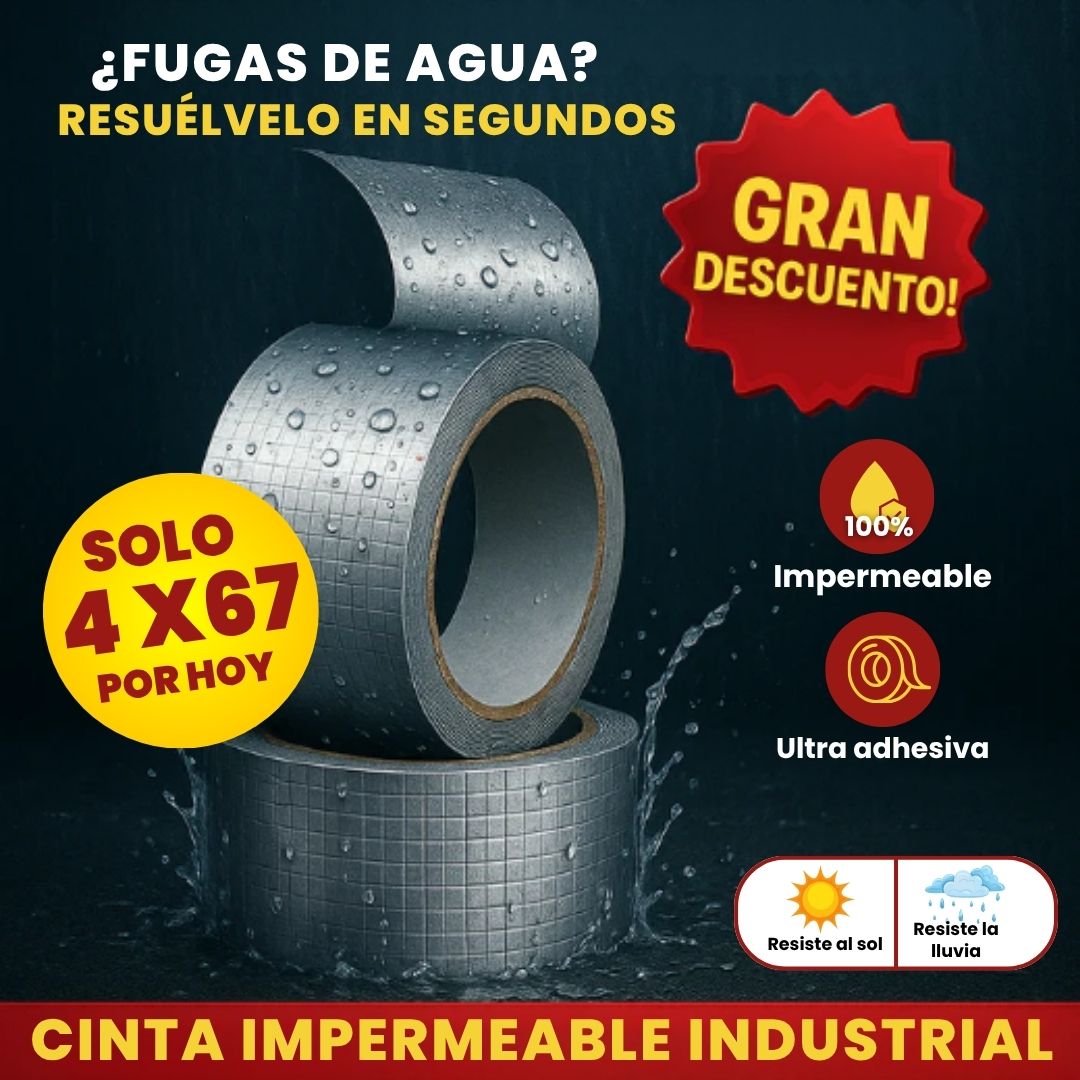 Cinta Impermeable Cubre-Todo