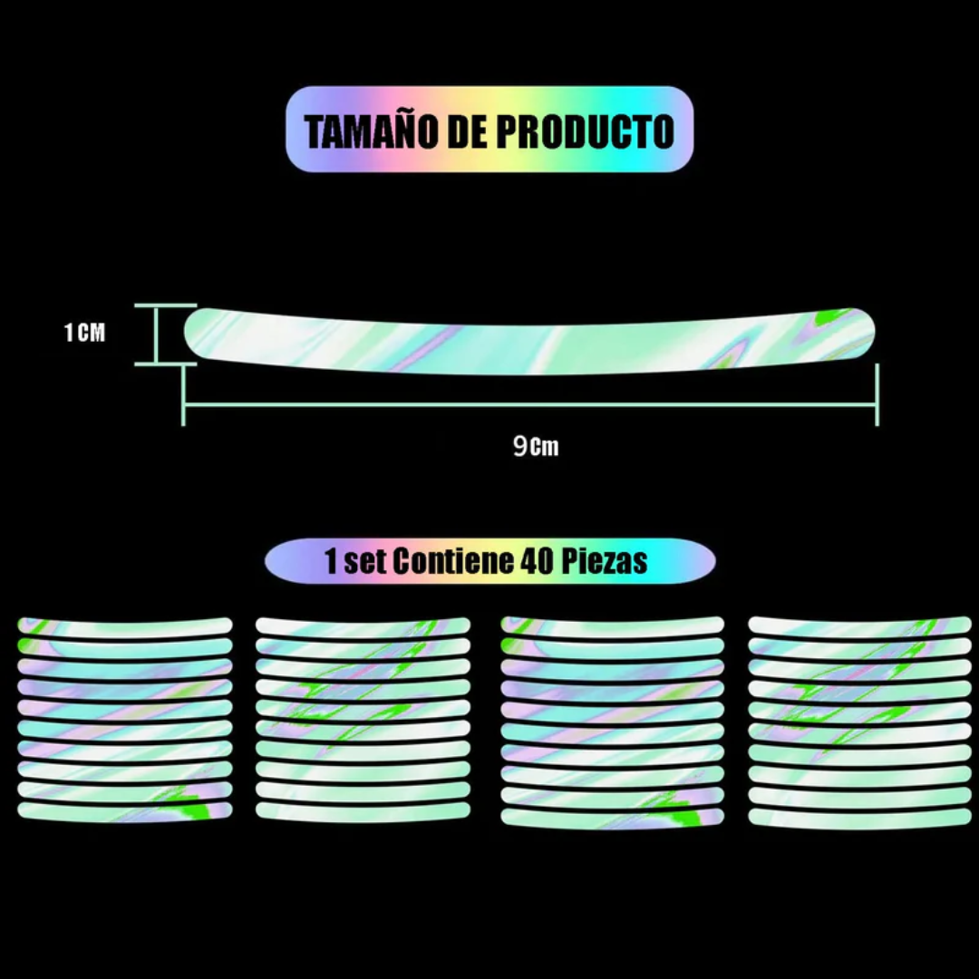 Pegatinas Reflectivas HD para carros