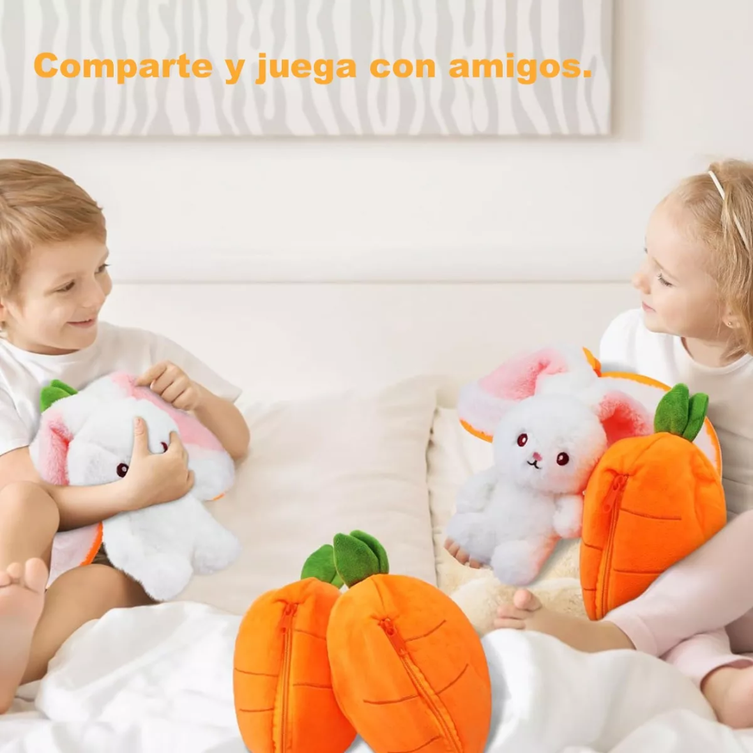 CONIHI peluche de conejito zanahoria, conejito de fresa