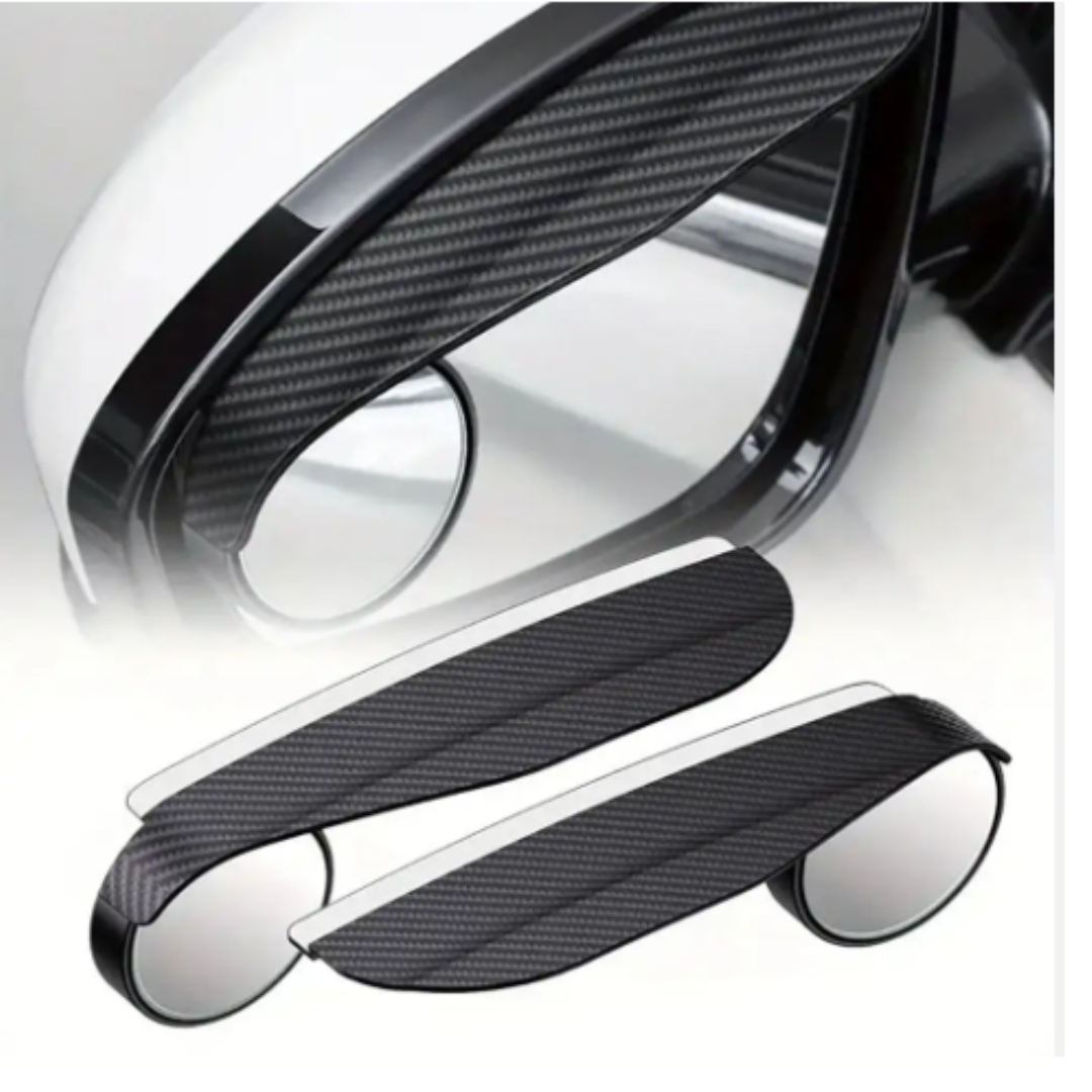 Mini Espejo Retrovisor Ajustable 360° con Anti Lluvia