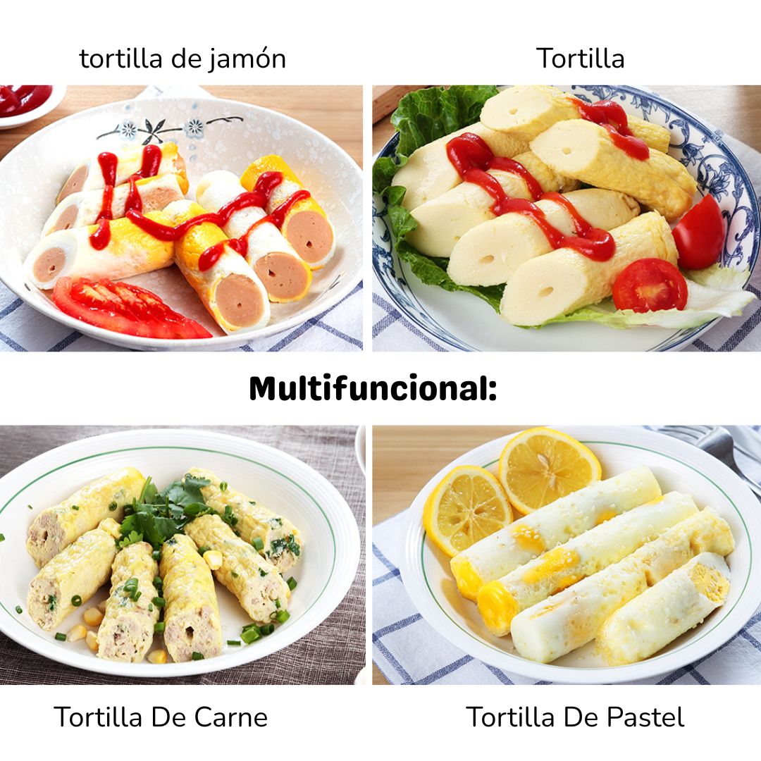 Maquina para hacer rollos de huevo