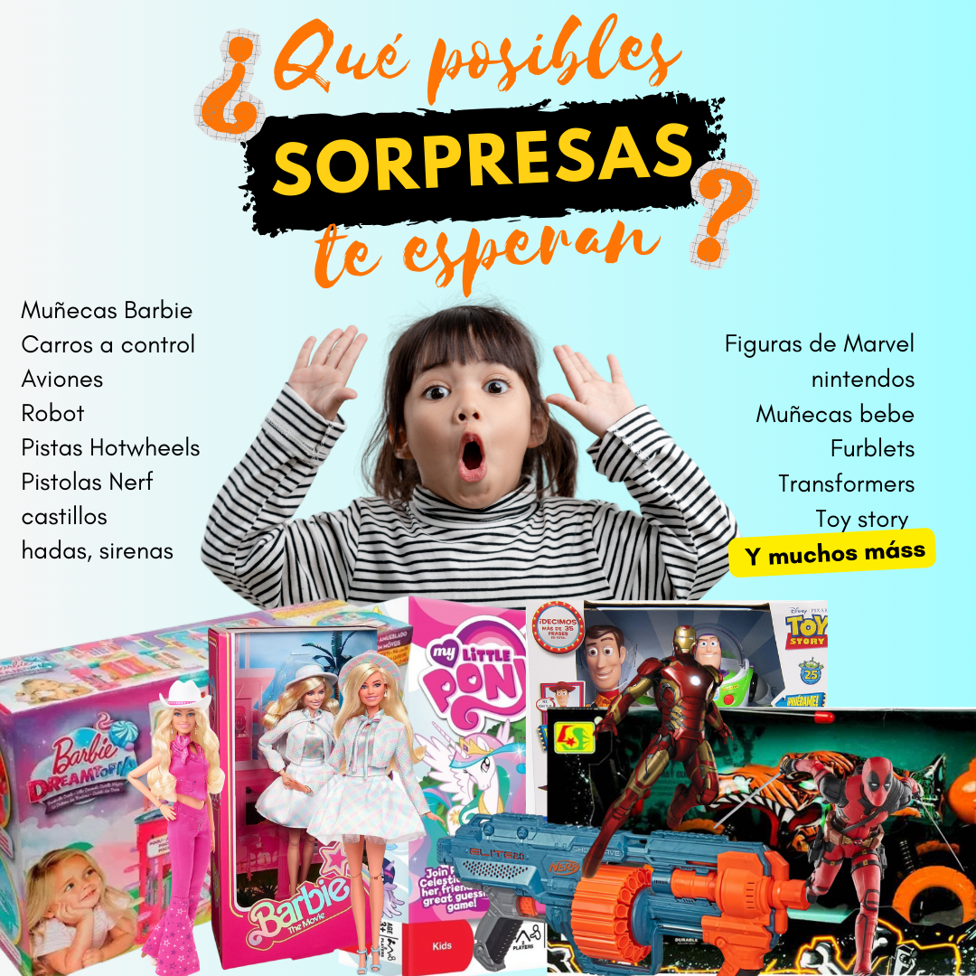 CAJA MISTERIOSA DE JUGUETES