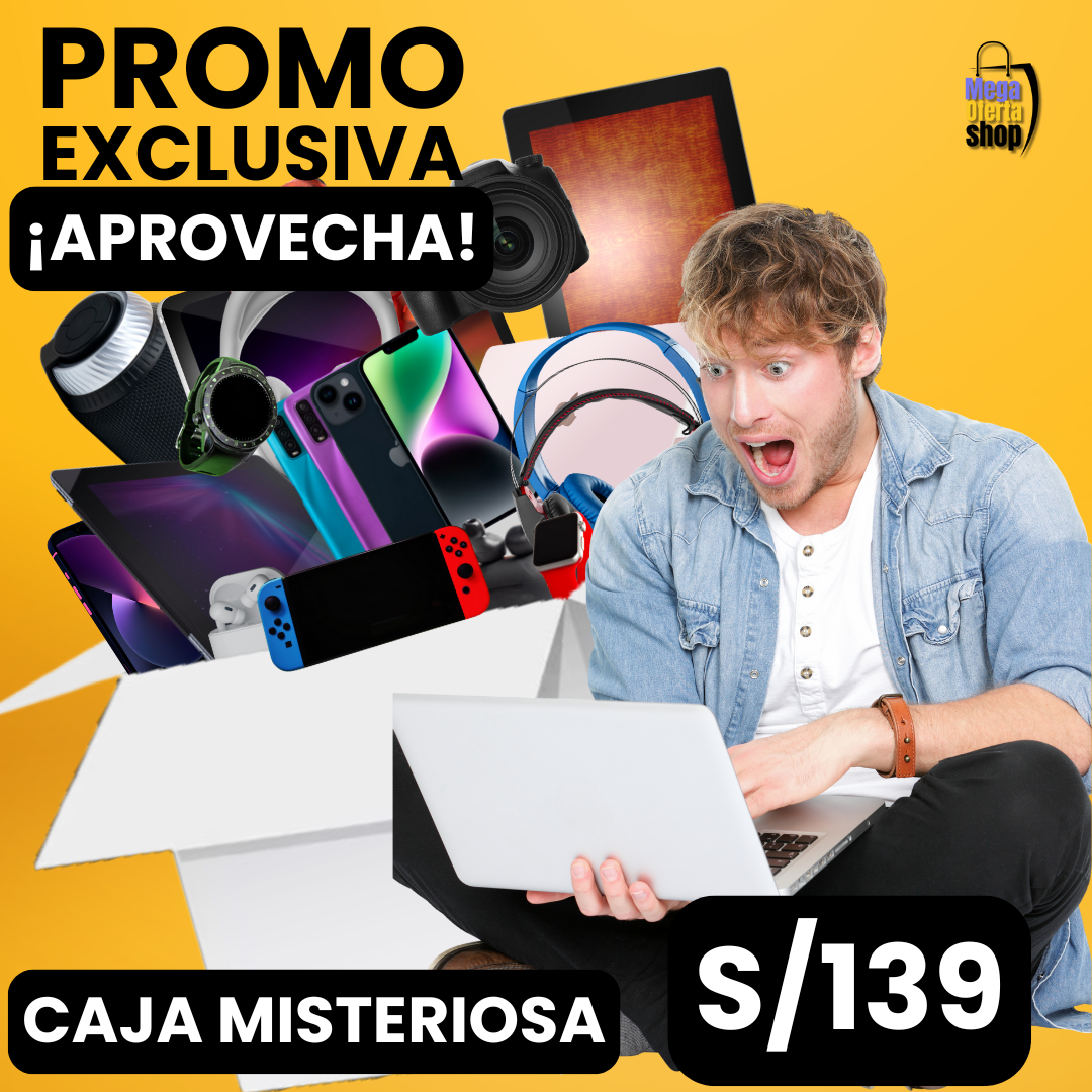 Caja Misteriosa/ Tecnología ULTIMOS 7 IPHONE TE ESPERAN