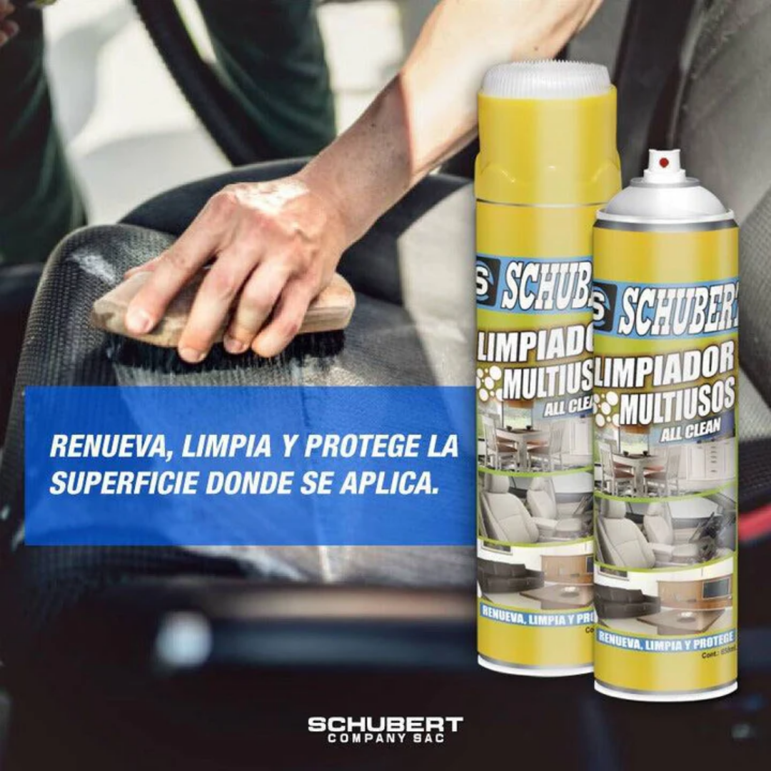Kit de limpieza para auto, Limpiador y siliconas para auto