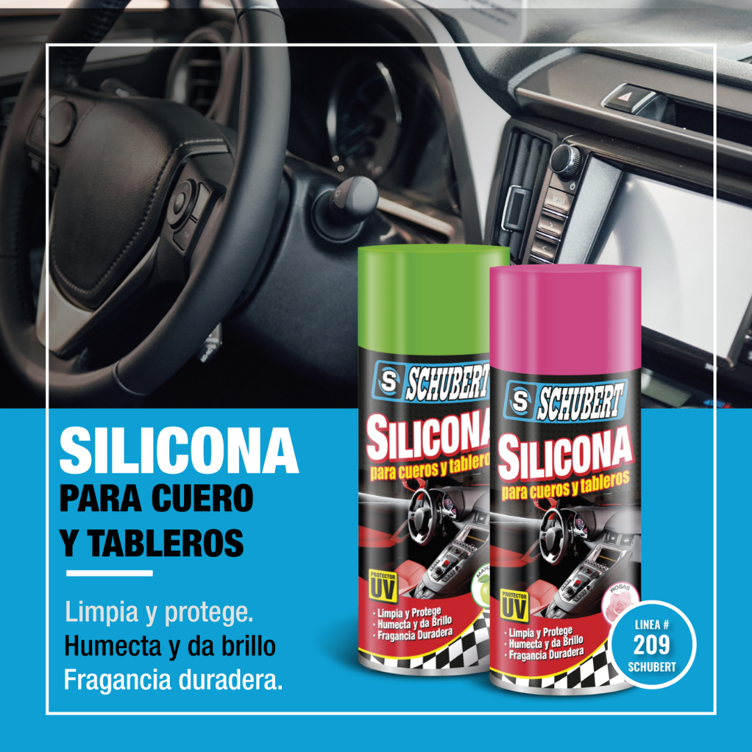 Kit de limpieza para auto, Limpiador y siliconas para auto